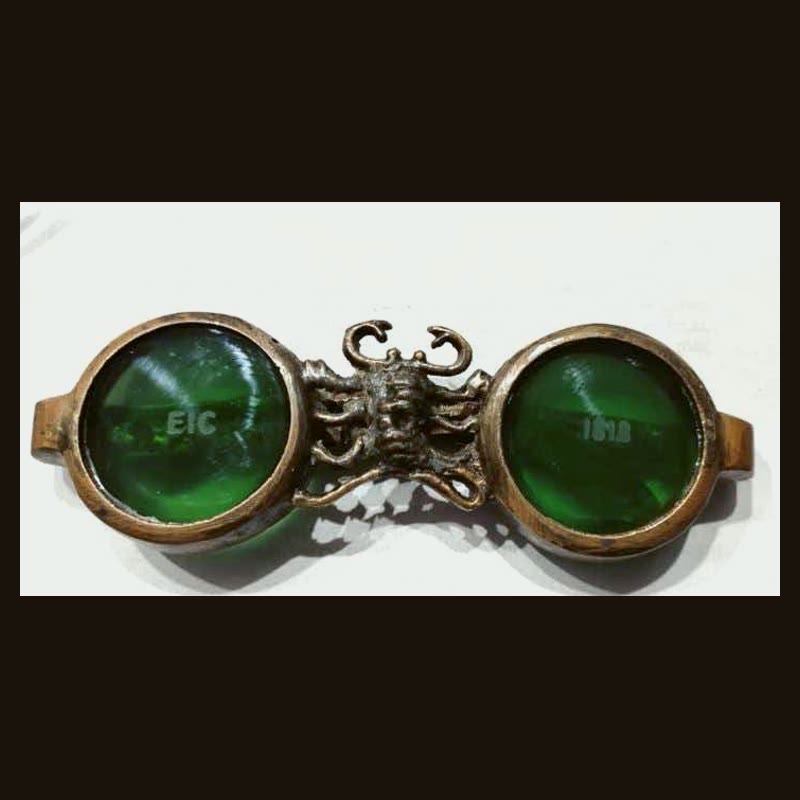 EIC Green Glass Spectacles